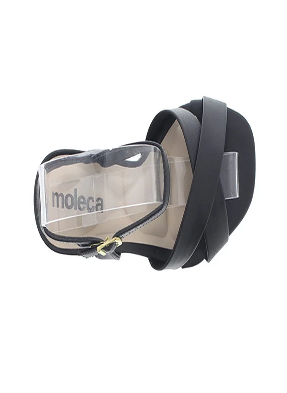 MOLECA Mid Heels Sandals for Women – Sling Back Heel Sandals for Girls with Ankle Strap