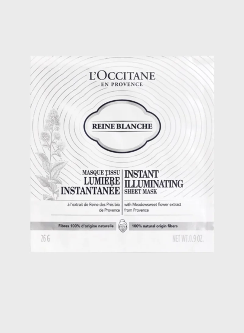 L'OCCITANE Reine Blanche Instant Illuminating Mask
