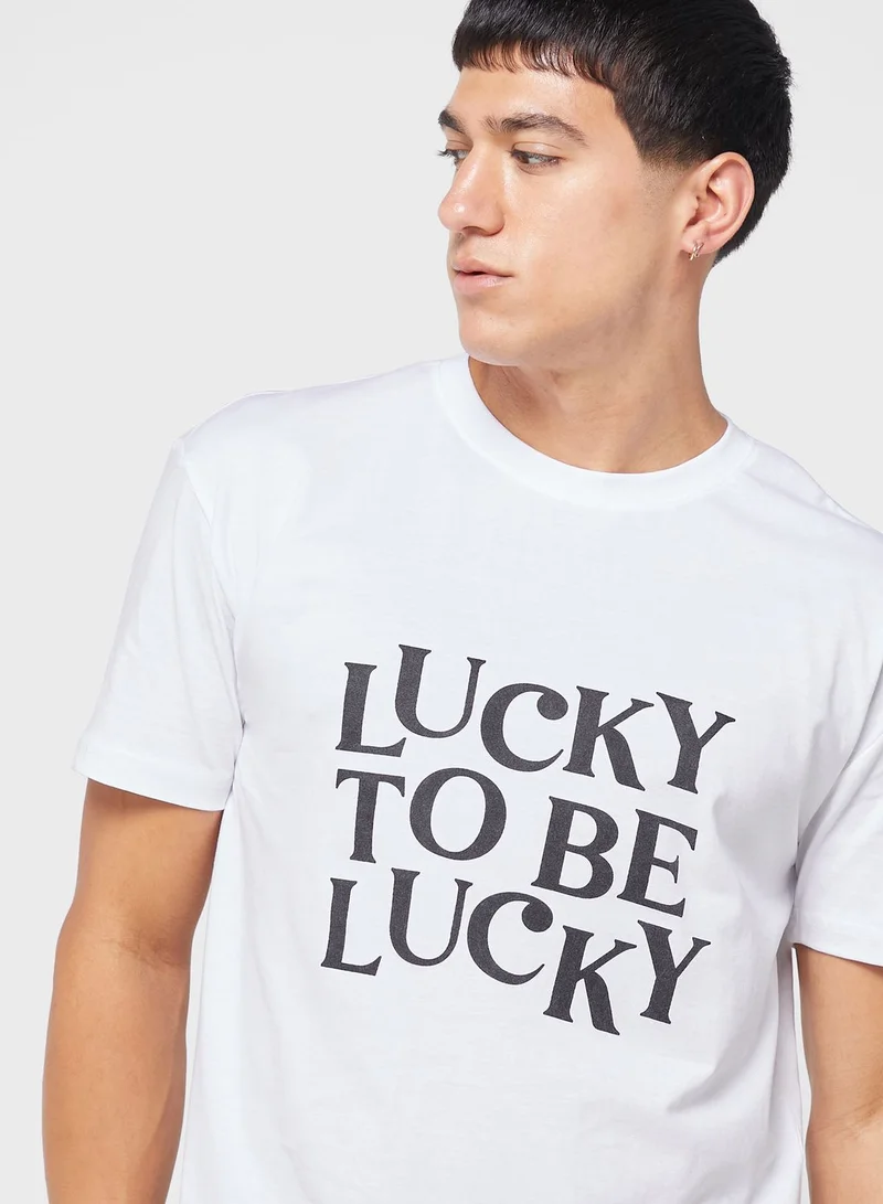 Seventy Five Oversized Lucky T-Shirt