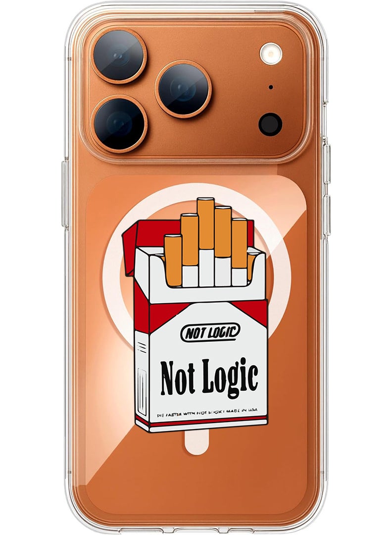 Theodor Magnetic Case for Apple iPhone 17 Pro Compatible with MagSafe Wireless Charging, Shockproof Phone Bumper Cover - One life - Image 1