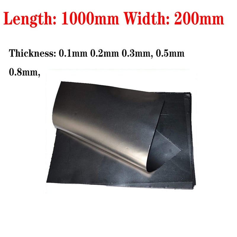 Flexible Graphite Paper Sheet Conductive Graphite Film For High Temperature Sealing Gaskets Size 200x1000x0 3mm - Image 4