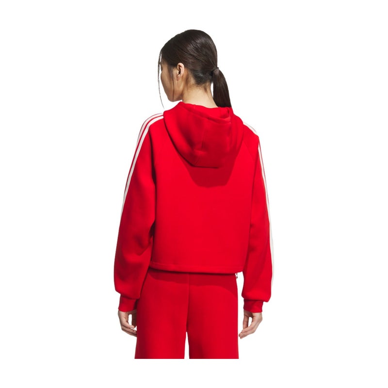 Adidas (WMNS) adidas Hooded Top Asia Sizing 'CNY Red' - Image 3