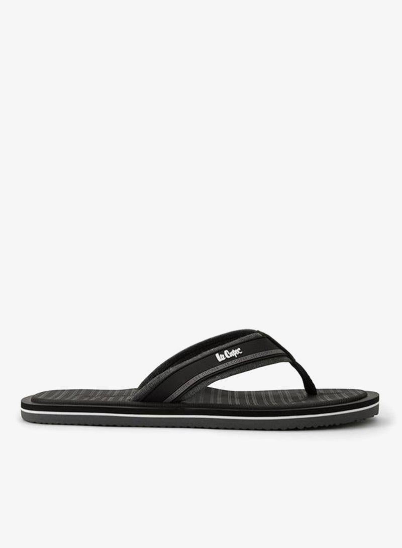 Lee Cooper Men Logo Detail Flip-Flops - Image 1