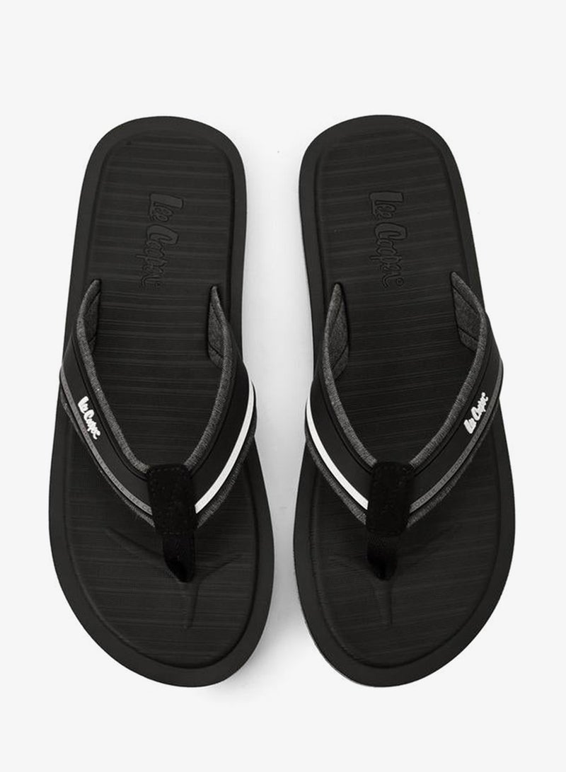 Lee Cooper Men Logo Detail Flip-Flops - Image 2