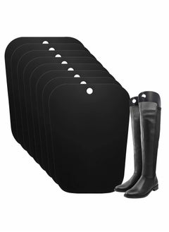 Tall Boot Shaper Support Sheet, Reusable PVC Shoe Shaper Boot Support, Boot Piece for Men's Women (8 Pcs)