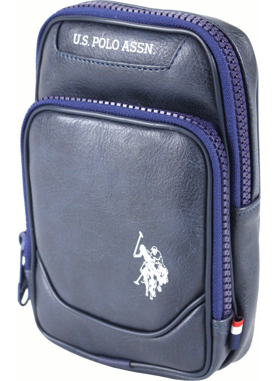 U.S. Polo Assn. Plevr 23660 Faux Leather Shoulder Strap Clutch Bag, Small  - Image 2