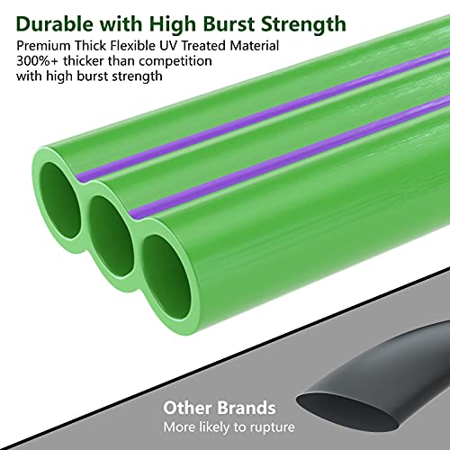 Jasonwell Trampoline Sprinkler Kids Outdside Trampoline Accessories Waterpark Tropical Party Summer Outdoor Fun Water Games Toys Sprinklers Backyard Water Park Activity Toy for Kids Boys Girls 39FT - Image 5