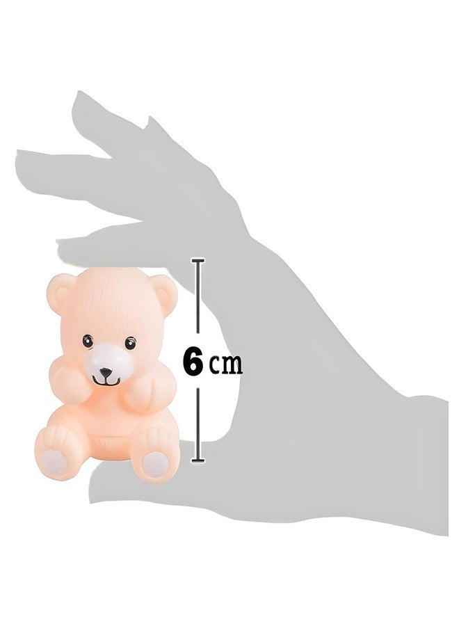 WISHKEY Plastic Bath Toy Set of 12 Pcs Chu Chu Colorful Animal Shape Toy for New Born Babies, Fun Bathtime Buddies for Toddlers (Pack of 12, Multicolor) - Image 5