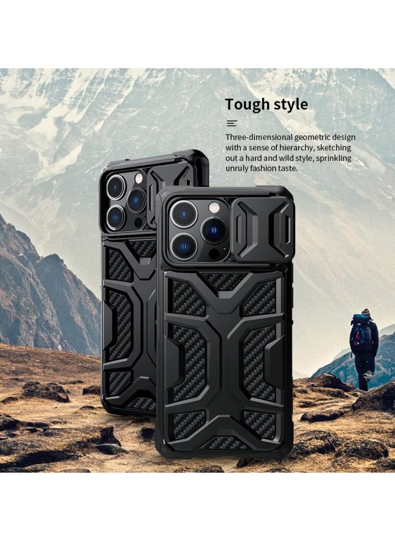 Nillkin - Nillkin Adventurer cover case Compatible with iphone 13 Pro - Black - Image 1
