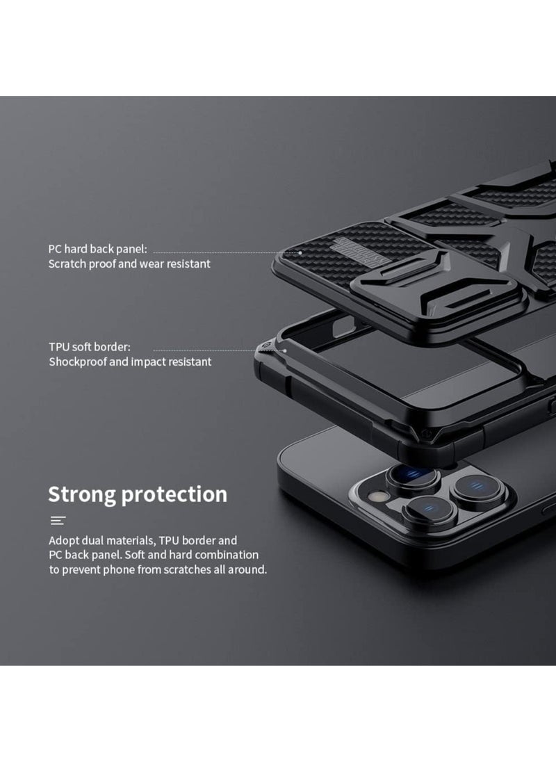 Nillkin - Nillkin Adventurer cover case Compatible with iphone 13 Pro - Black - Image 1