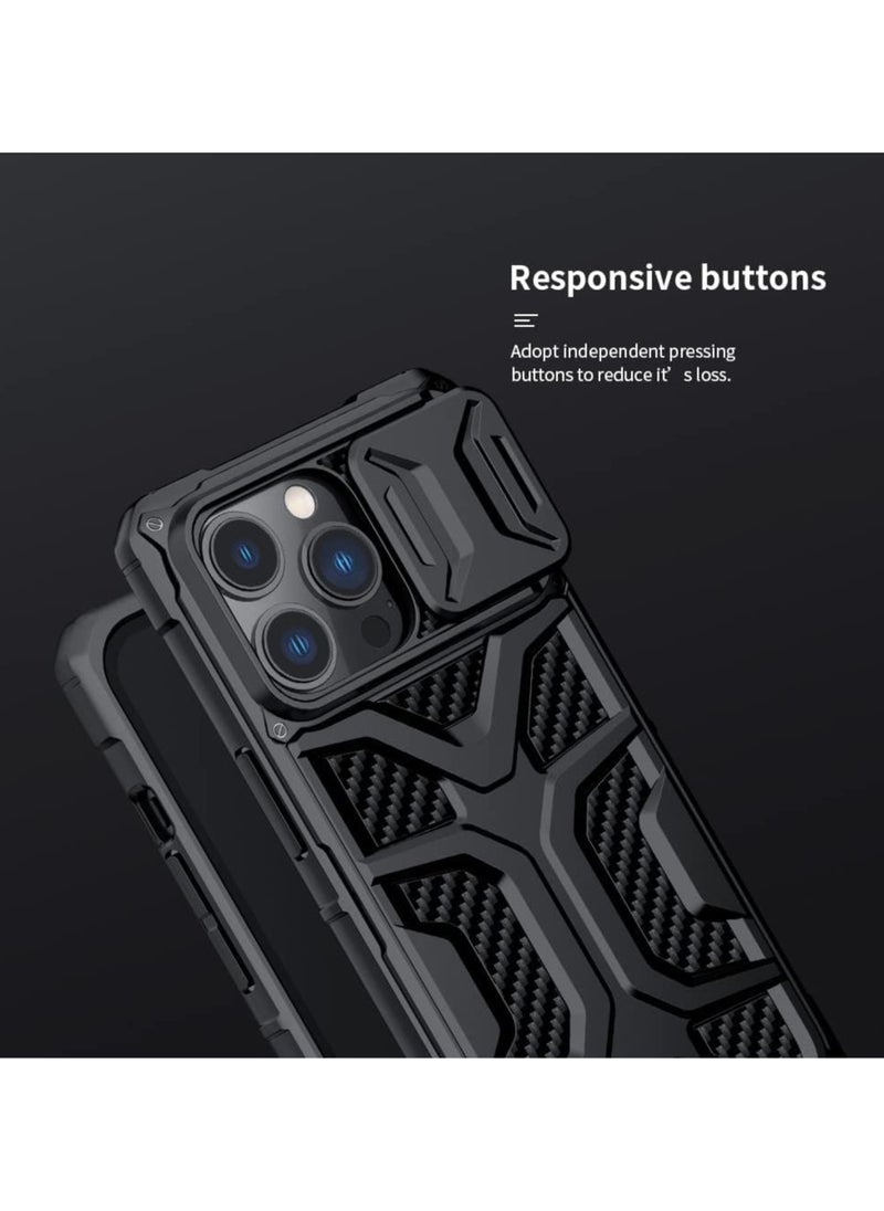 Nillkin - Nillkin Adventurer cover case Compatible with iphone 13 Pro - Black - Image 1