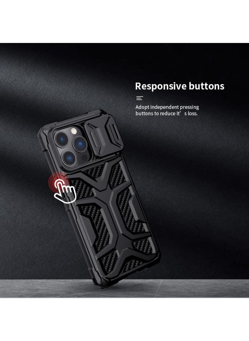 Nillkin - Nillkin Adventurer cover case Compatible with iphone 13 Pro - Black - Image 1