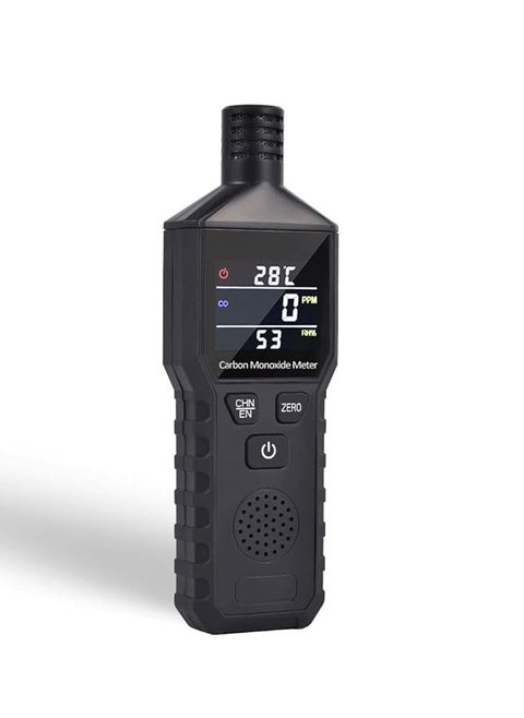 Portable Carbon Monoxide Detector, KH Alert Handheld Carbon Monoxide Meter, High Precision CO Gas Leak Detector with LCD Color Display, Accurate & Easy to Read (Battery Not Included)