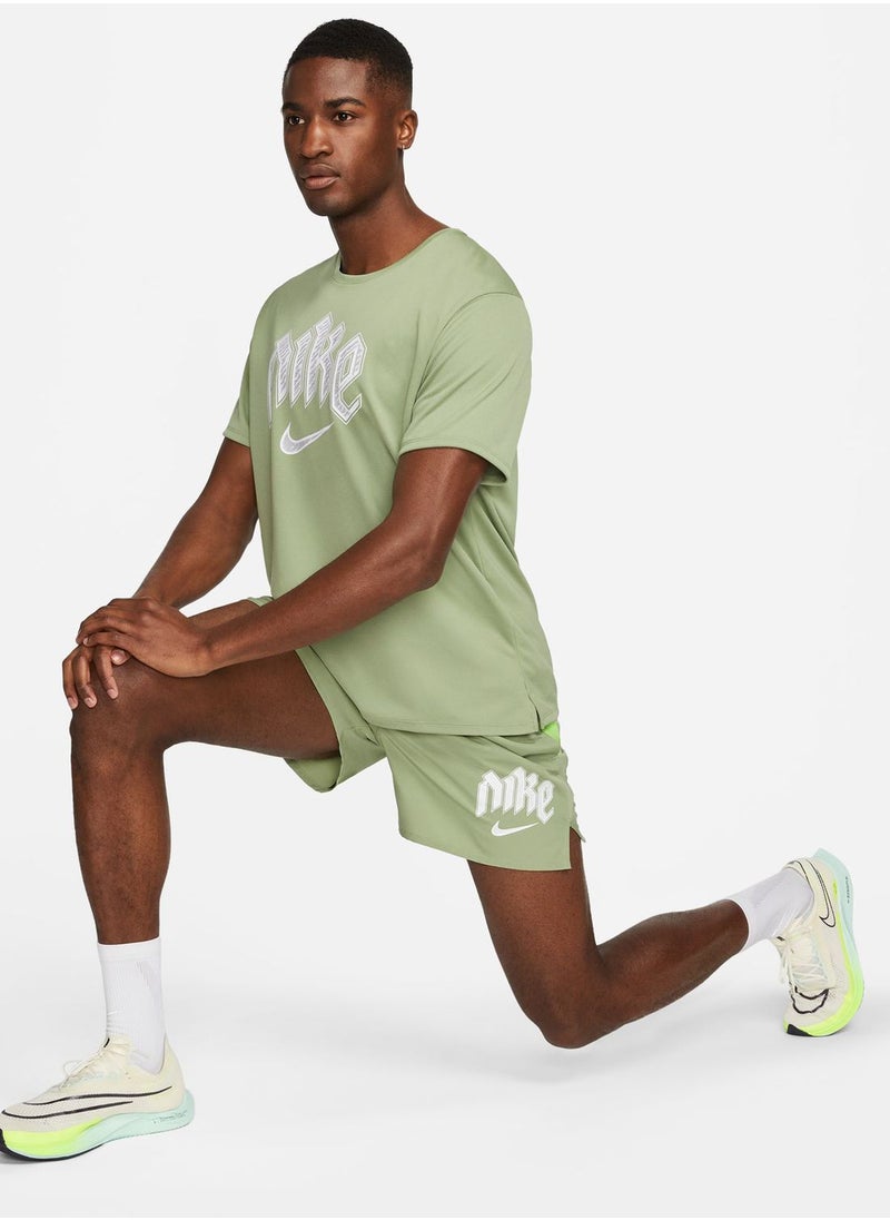 Nike - Dri-Fit Run Division Miler T-Shirt - Image 1