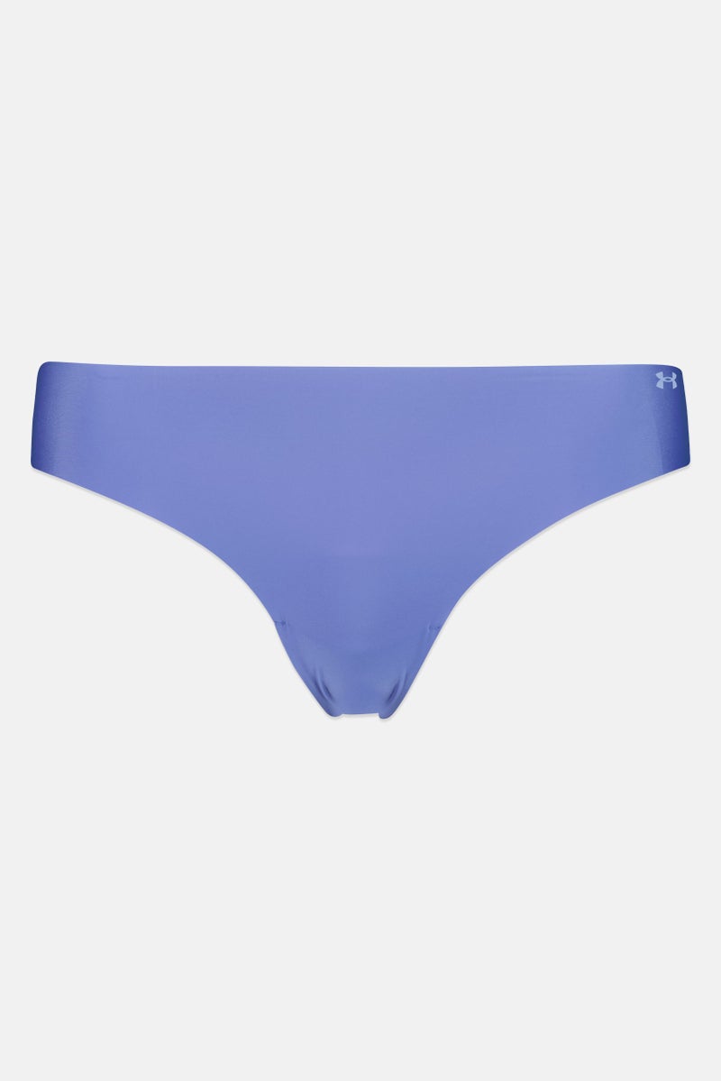 UNDER ARMOUR سراويل داخلية نسائية 3 قطع بشعار العلامة التجارية، متعددة الألوان - Image 2