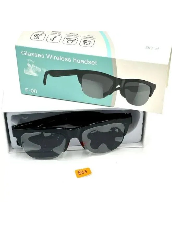 ELTRAZONE Smart Bluetooth Audio Sunglasses F-06 – Open-Ear Wireless Music Glasses with Built-in Stereo Speakers & Mic – Hands-Free Bluetooth Headphones with UV Protection for Outdoor Sports, Driving & Daily Use - Image 1