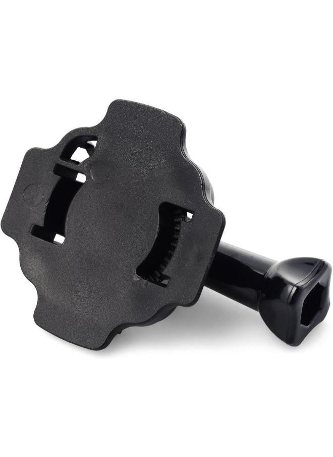Generic - Set of 360 Degree Rotation Swivel Helmet Mount with Lock + 3M Sticker + Screw for Action Camera - Image 1