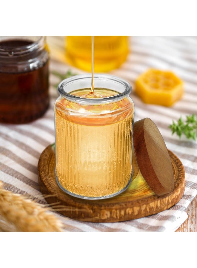 Honey Bee 1 Liter Round Glass Jar with Bamboo Lid – Airtight, Reusable, Eco-Friendly Storage Container - Image 5