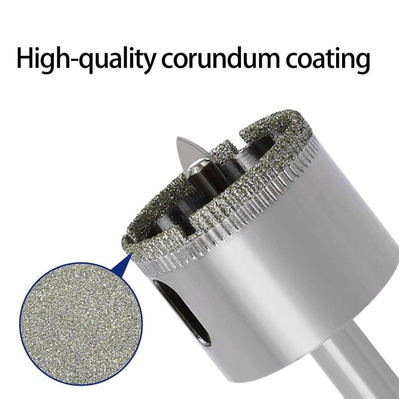 Professional Grade 35mm Diamantine Hole Cutter for Glass and Marble with Chip Removal Technology - Image 5