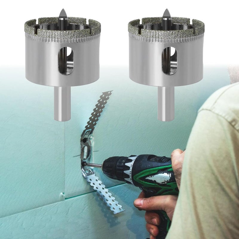 Professional Grade 35mm Diamantine Hole Cutter for Glass and Marble with Chip Removal Technology - Image 4