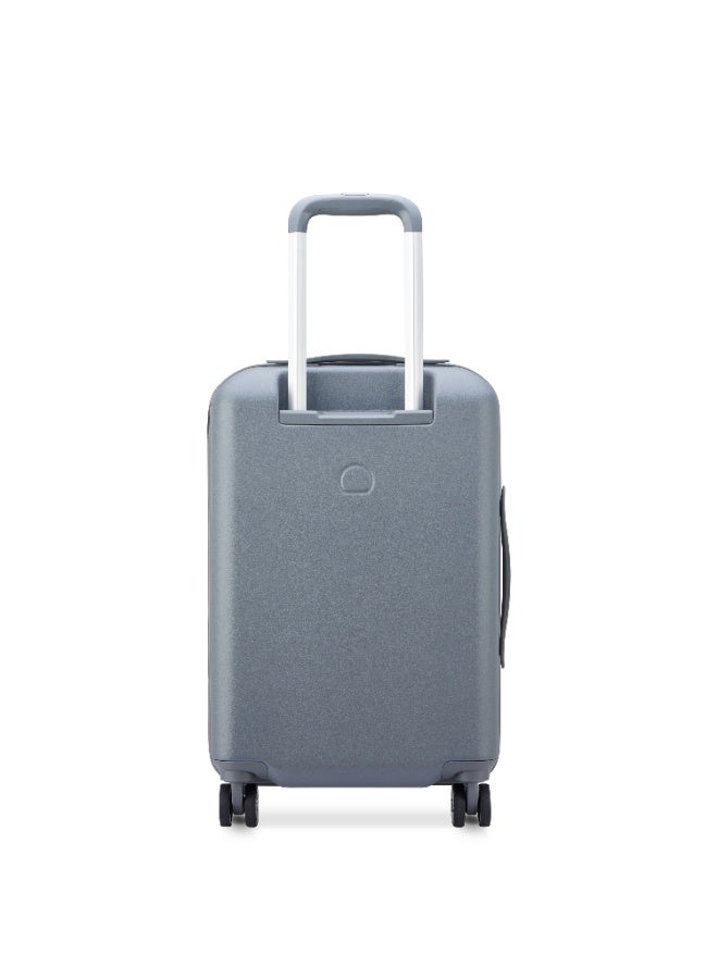 DELSEY United Colors of Benetton Hardside 4-Double Wheel Luggage Trolley Suitcase 3-Piece Set (L+M+S) 55/70/82cm Acier - Image 5