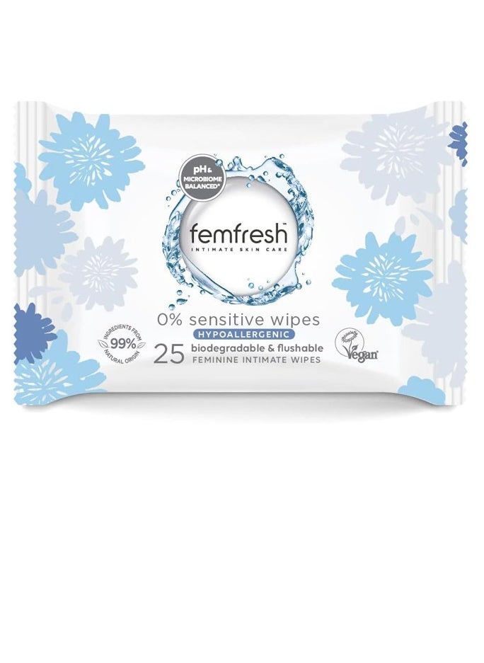 Feminine Intimate Wipes 0% Sensitive Hypoallergenic 25 Wipes - pzsku/Z96789C231670C037F651Z/45/_/1725874096/b22625f5-62d6-4c02-b3e1-559e99dc954d