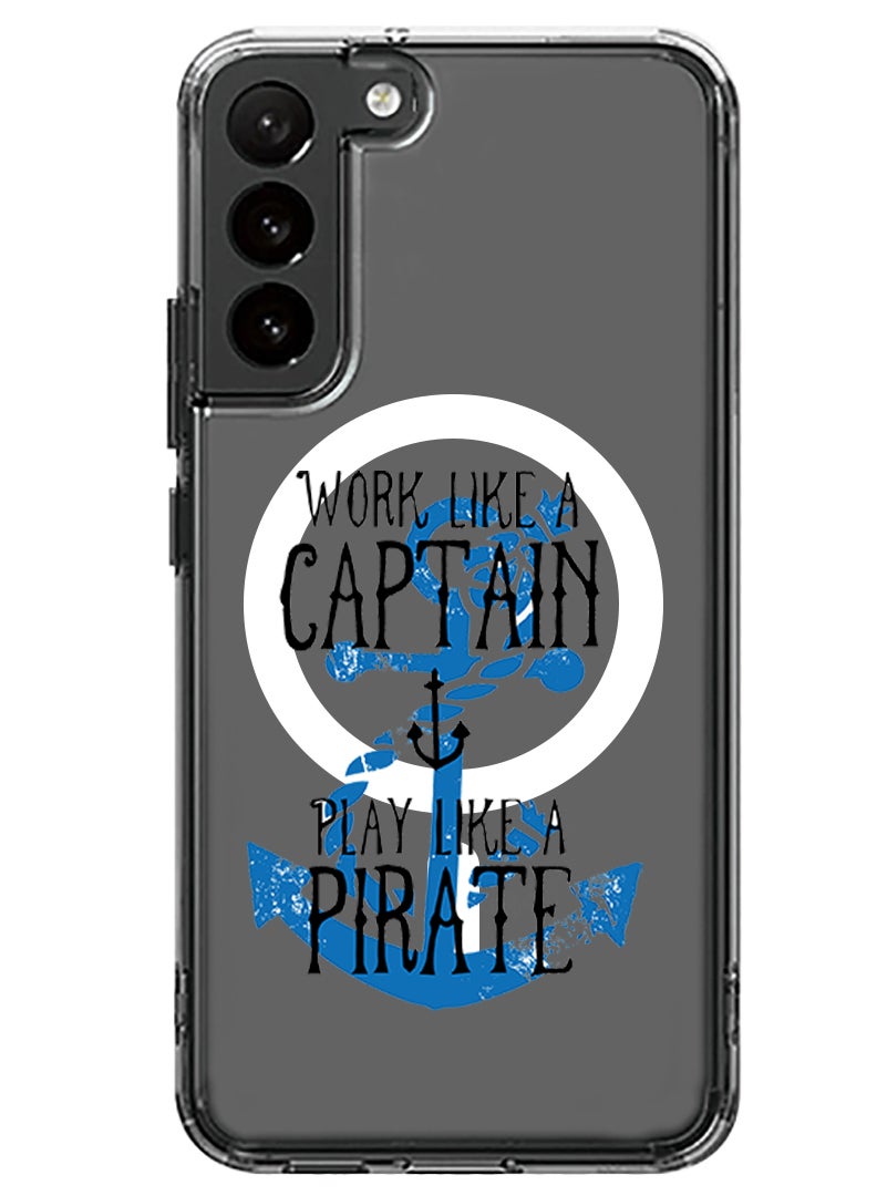 Theodor Magnetic Case for Samsung Galaxy S23 Plus 6.6-inch Compatible with MagSafe Wireless Charging, Shockproof Phone Bumper Cover Work like a Captain copy - Image 1