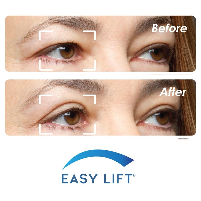 EasyLift The Original 60 Second Eye Lift Strips | Instant Upper Eyelid Lift for Droopy Eyes | As Seen On TV | Hypoallergenic, Lab Tested & Safe for Daily Use | Made in USA (64 pcs) - Image 2