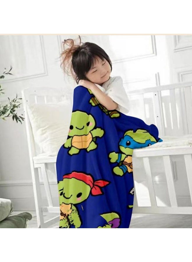 general Children's or student cartoon flannel thin blanket (warm and comfortable, suitable for sleep, games) 100cm*150cm - 872 - Image 3