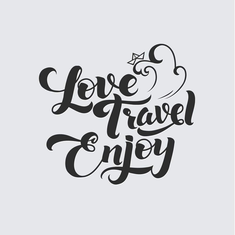 5 Ace love travel enjoy Wall Sticker Poster|size:12x18 inch|multicolor - Image 5