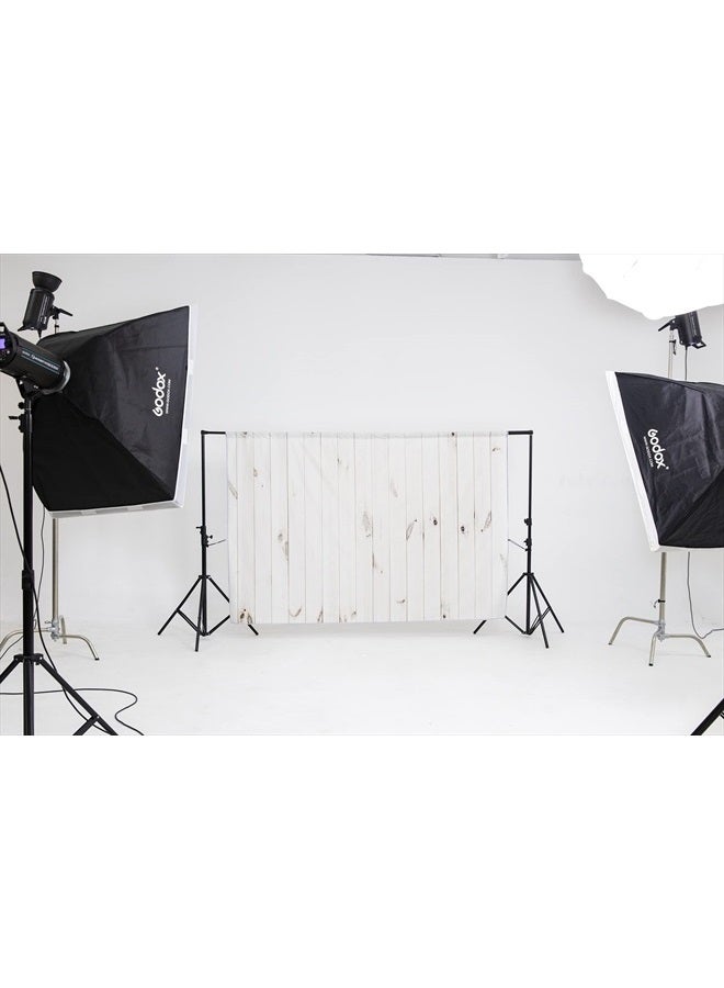 Kate خلفية تصوير خشبية بيضاء 7x5 قدم مع لوحات خشبية عتيقة خلفية استوديو تصوير - Image 4