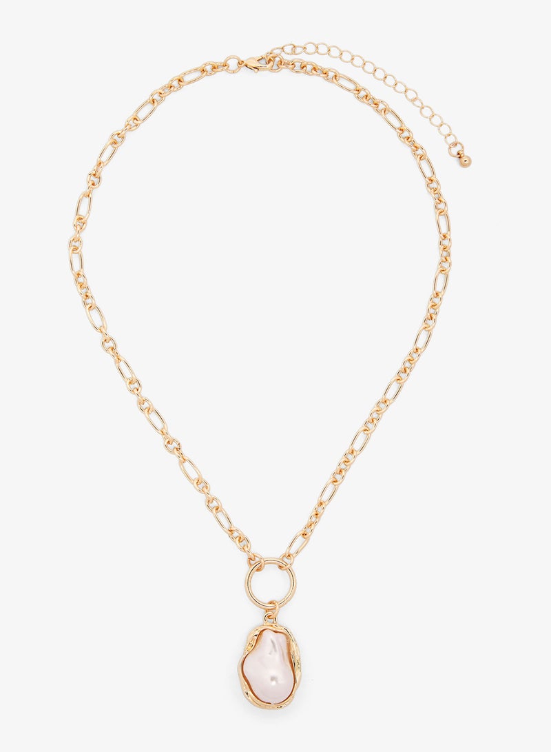 Ginger Gold And Beaded Statement Necklaces - Image 3