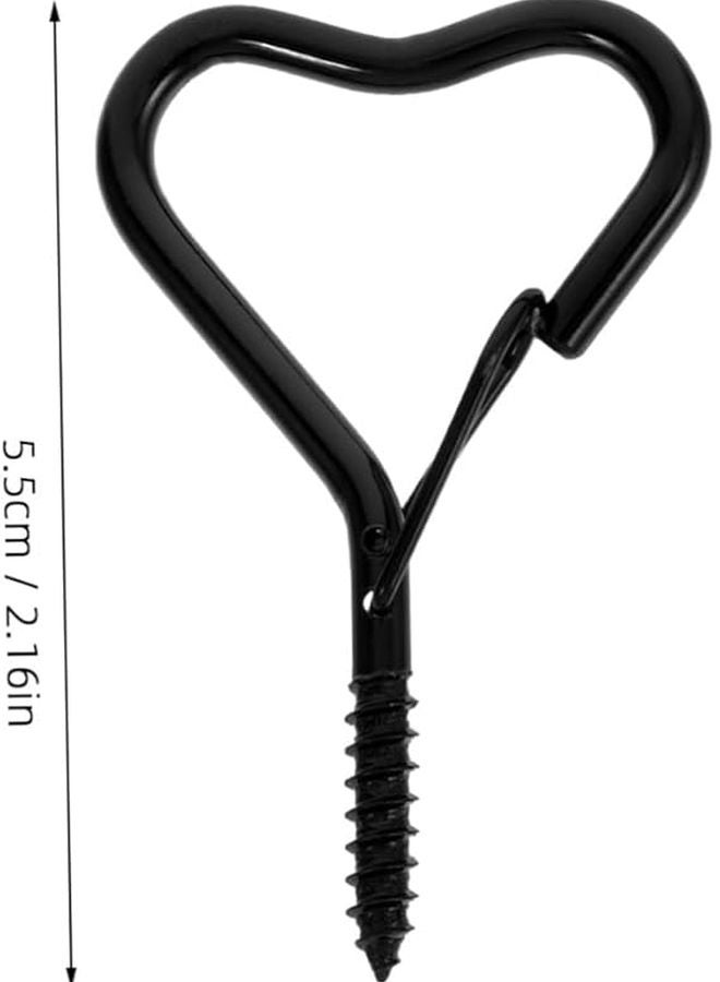 Unomor 10 Pack Outdoor Hanging Hooks Safety Latches for String Lights and Garden Plants Windproof Easy Installation - Image 3