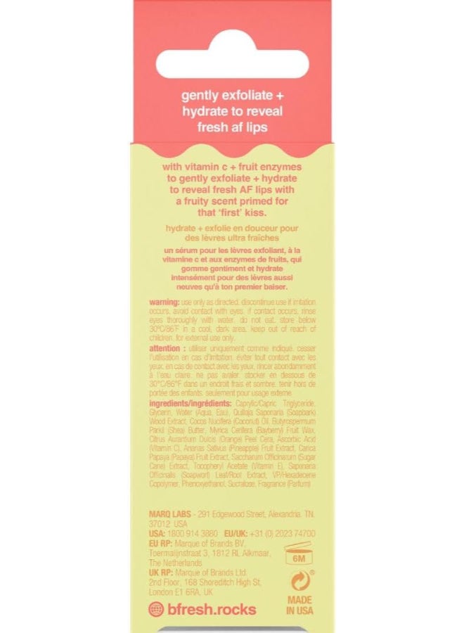 b.fresh Exfoliating Lip Serum | With Vitamin C + Fruit Enzymes | Pineapple Pucker | Gently Exfoliate, (Pack of 2 x 15ml Each) - Image 5