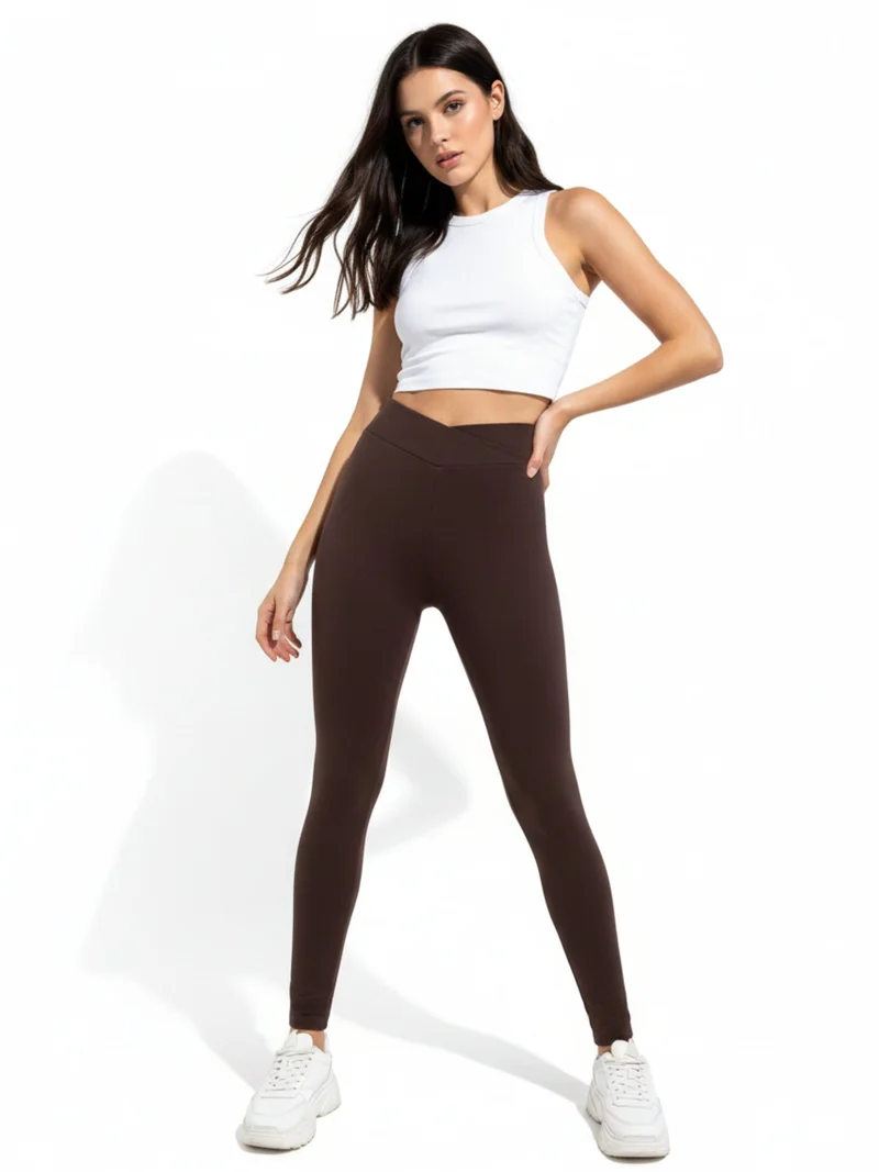 أوجيدر High Waist Fitted Leggings