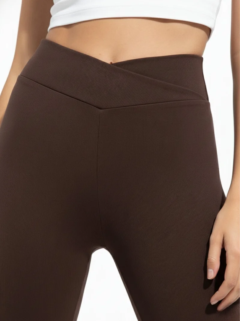 Outzidr  High Waist Fitted Leggings for Women | Best Price UAE