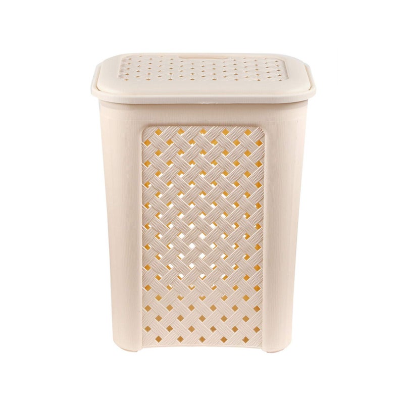 Cello Classic Plastic Laundry & Toy Organizer Basket, 30 Litres, Ivory - Image 5