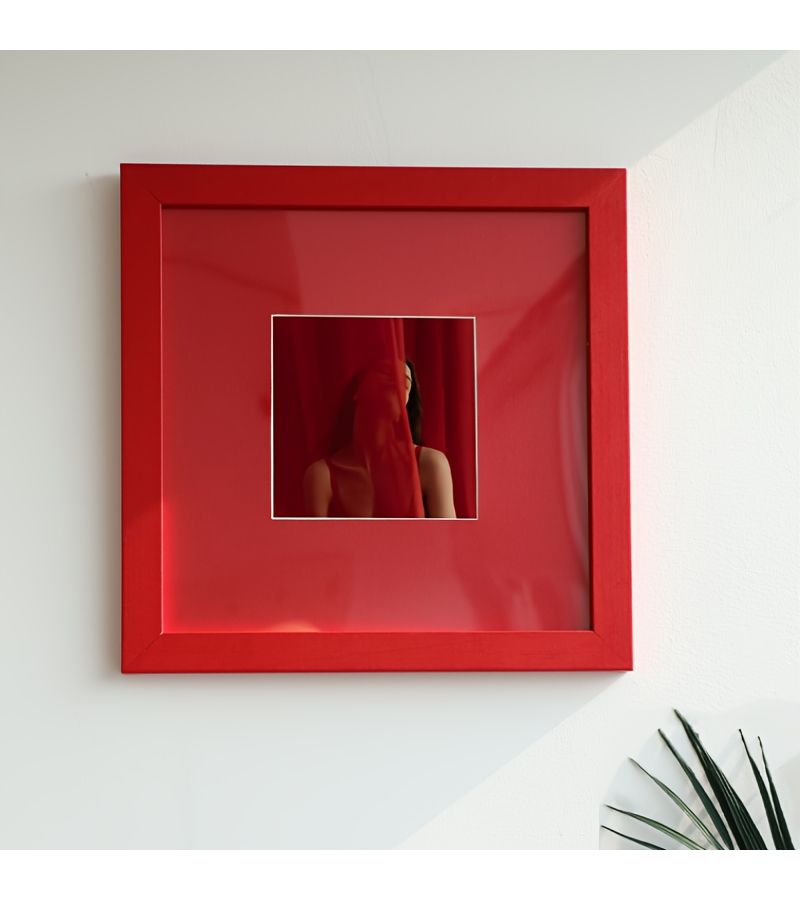 إطار جدار وطاولة برتقالي 12×16، إطار زخرفي مستطيل يعرض مقاسات متعددة 10×10 20×30، خيار ديكور منزلي - Image 2
