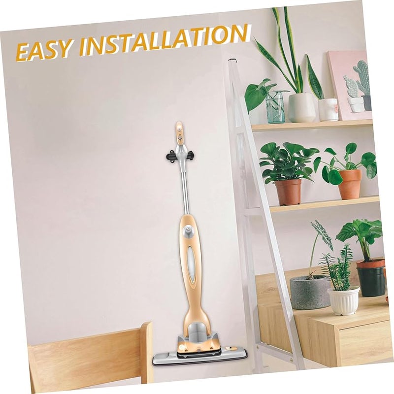 3 Pack Vacuum Wall Mount Holder Storage Organizer For Cleaning Tools Easy Installation - Image 3