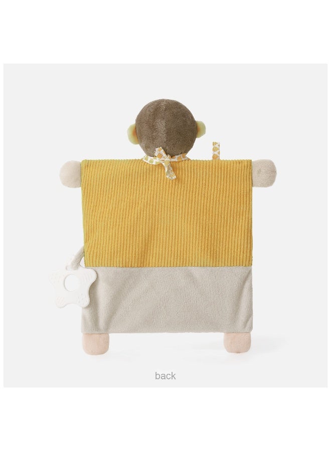 Soft Life Baby Comfort Plush Monkey Security Blanket  - Image 4