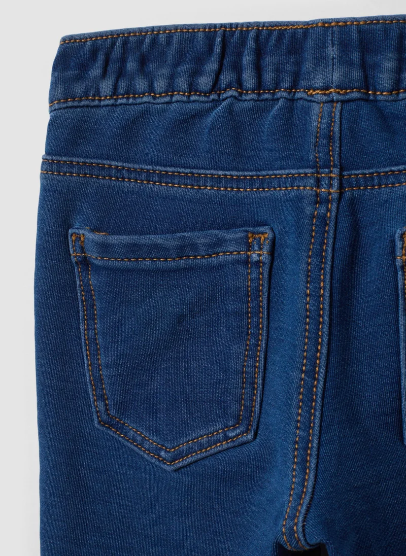 Ovs  OVS Girlsâ€™ Blue Skinny-Fit Stretch Cotton Jeggings for Women | Best Price UAE