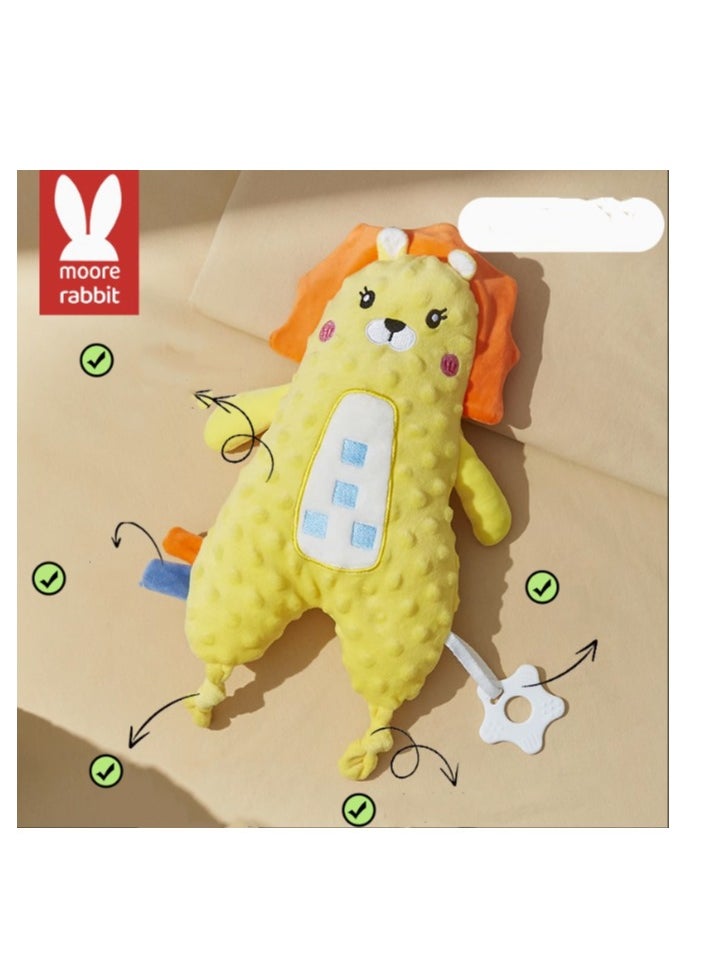 Moore Rabbit Baby Soothing Towel Soothing Doll for Infants and Young Children to Bite Plush Toy Doll 