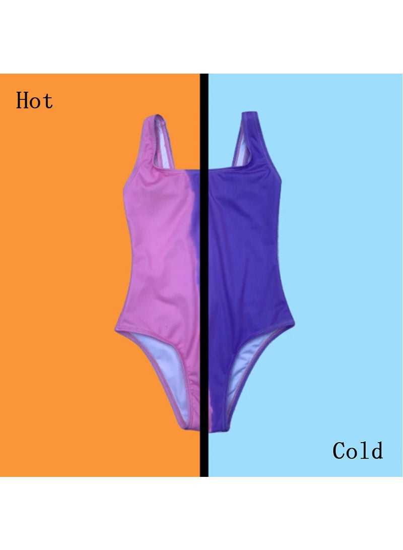 Sharpdo Girls' Summer One Piece Quick-drying Swimsuit - Image 2