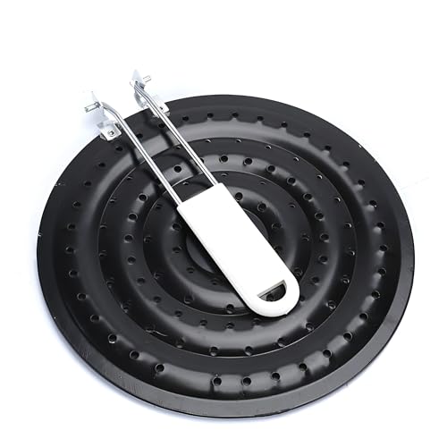 Kruvad Iron Heat Diffuser Plate for Gas Stove & Induction – 1 Pack Simmer Ring, Flame Reducer, Heat Tamer, Flame Guard Plate for Even Heat Distribution on Cooktops - Image 2