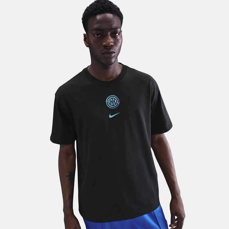 Nike Black Men's Inter Milan Crest Away T-Shirt for Men | Best Price UAE
