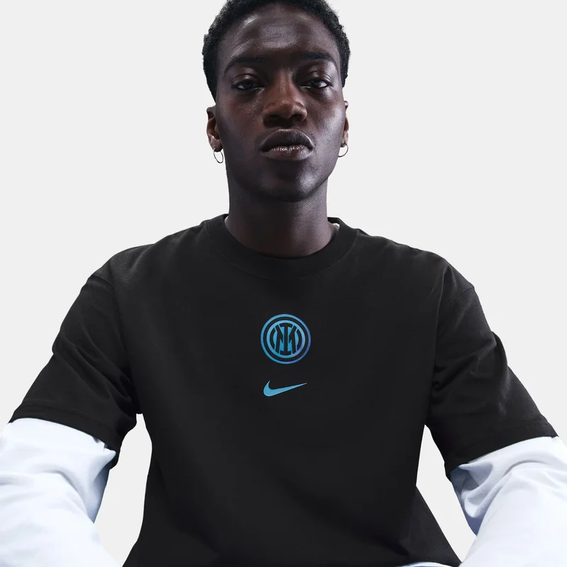 Nike Black Men's Inter Milan Crest Away T-Shirt for Men | Best Price UAE