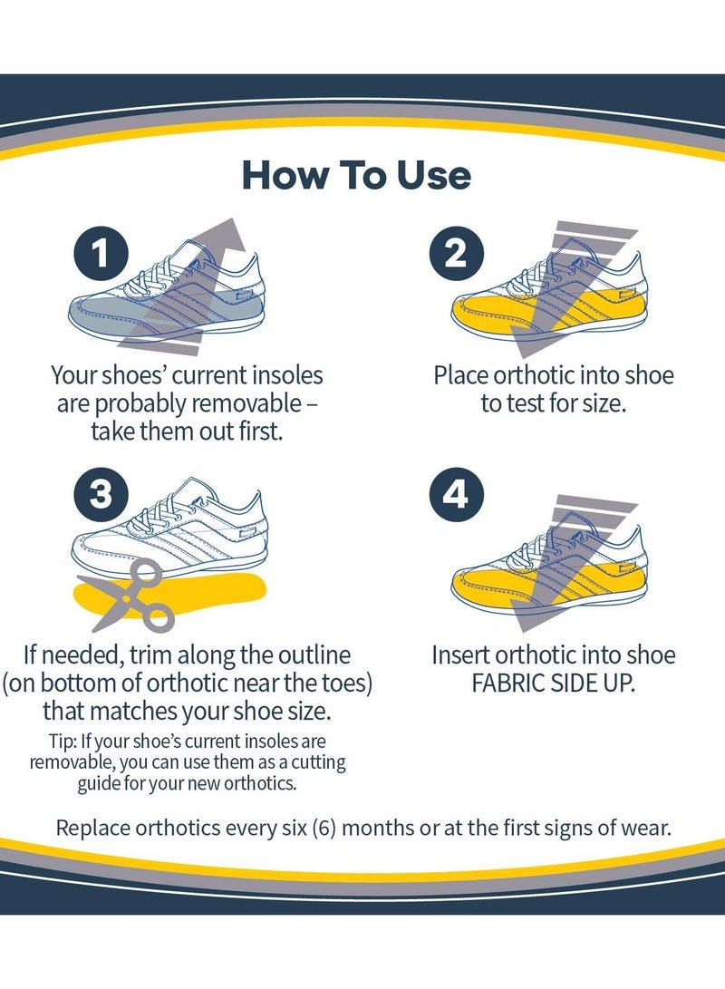 Dr. Scholl's LOWER BACK Pain Relief Orthotics // Clinically Proven Immediate and All-Day Relief of Lower Back Pain (for Women's 6-10)  - Image 5