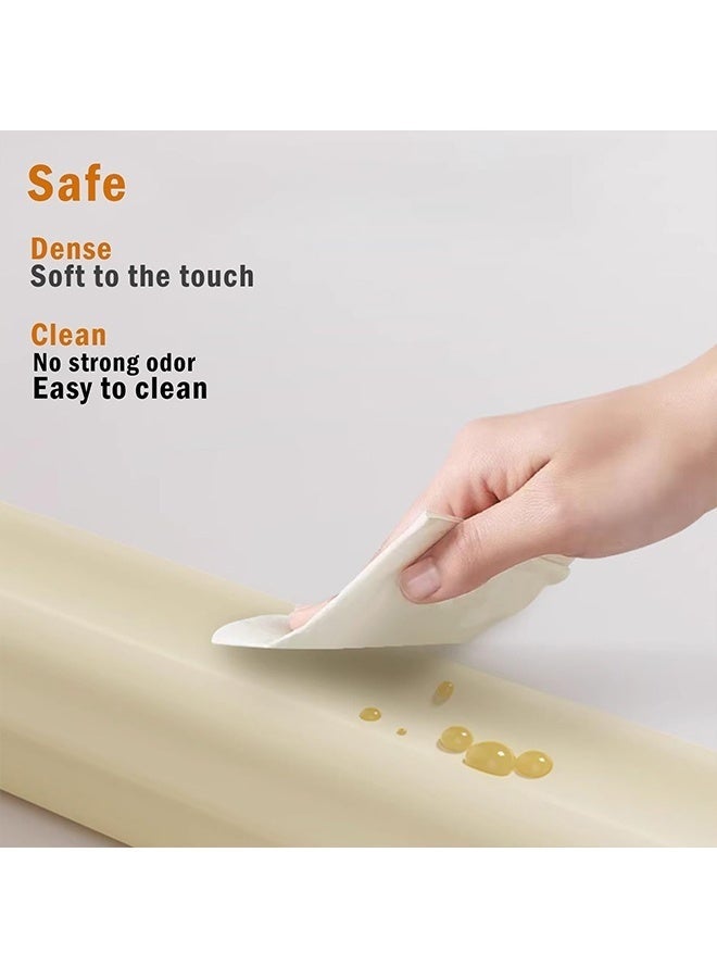 2M Baby Proofing Soft Corner Protectors, Table Edge and Corner Guards for Baby, edge protector, Baby Safety Corner Guard, Furniture and Tables Child Baby Protection Bumpers, Pre-Taped Corner Cushions - Image 5