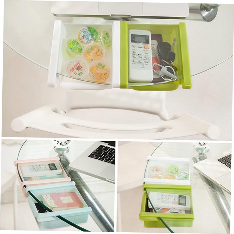 Green Slide Organizer Drawer For Kitchen Fridge Under Shelf Food Storage Box - Image 3