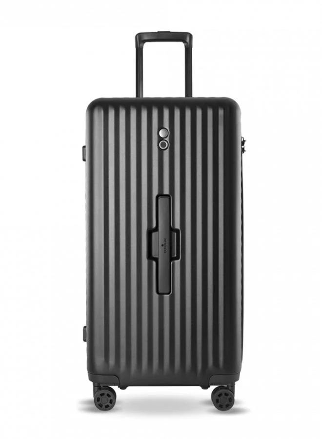 Echolac echolac unisex special hard luggage pc trolley travel bag 1pc suitcase size 28 inch pc183k black